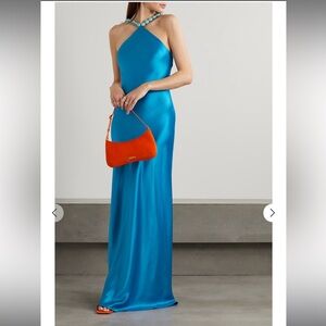 cadence dress island blue STAUD, Cadence Dress in Pool, Size 10 main image 1